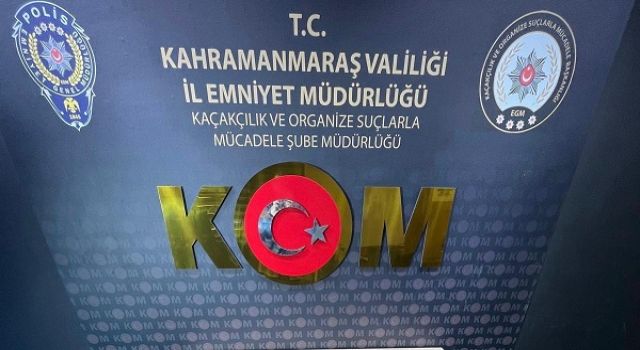 Kahramanmaraş’ta sahte altın ve uyuşturucu operasyonu