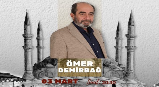 Ömer Demirbağ, Ramazan Sokağı’nda Vatandaşları Manevi Bir Yolculuğa Çıkaracak