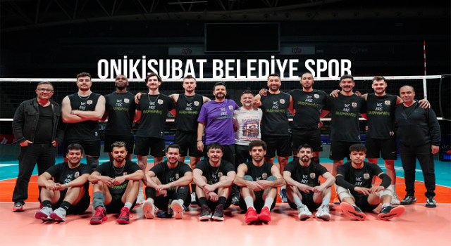 Şampiyon Onikişubat Belediyespor, kupa aşkıyla son maçına çıkıyor