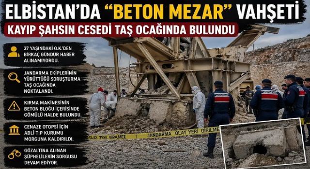 Kahramanmaraş’ta “Beton Mezar” Vahşeti
