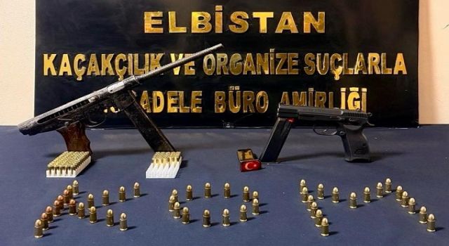 Kahramanmaraş’ta suikast silahı ele geçirildi