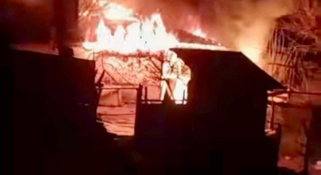 Kahramanmaraş’ta yaşlı kadın yangında hayatını kaybetti 