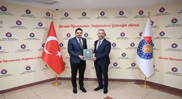 KSÜ, TİKA Başkanı Abdullah Eren’i Ağırladı