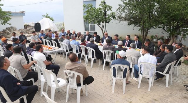 BAŞKAN AKPINAR 90. MAHALLE TOPLANTISINDA ÇOBANLI MAHALLESİ SAKİNLERİYLE BULUŞTU