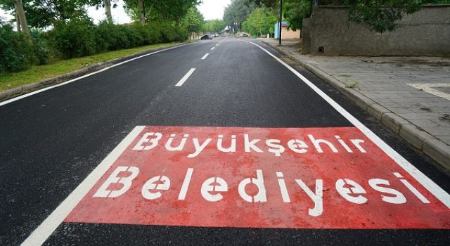 Büyükşehir, Hacı Bayram Veli Mahallesi’nde 10 Milyonluk Asfalt Yatırımını Tamamladı
