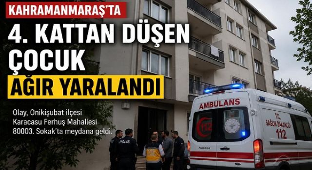 4. Kattan Düşen Çocuk Ağır Yaralandı