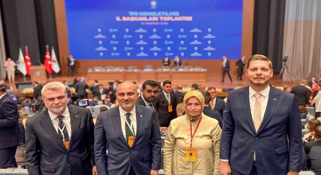 Başkan Görgel, AK Parti 180. Genişletilmiş İl Başkanları Toplantısı’na Katıldı
