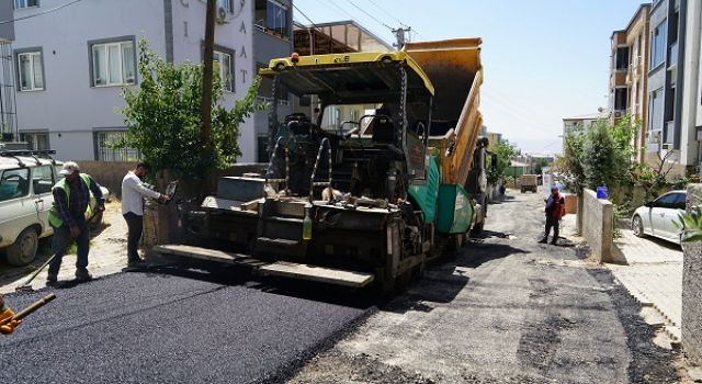 Büyükşehir, Aslanbey Mahallesi’nde Asfalt Mesaisine Başladı