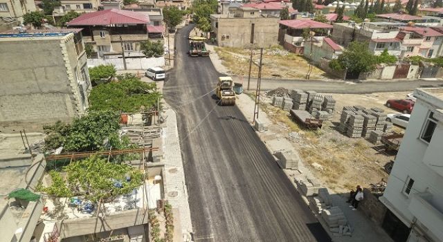 Büyükşehir’den Haydarbey Caddesi’nde Asfalt Mesaisi
