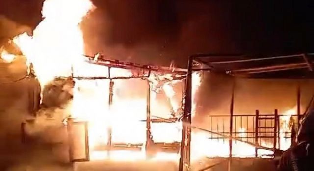 Kahramanmaraş’ta Ev Yangını: Ev Kullanılamaz Hale Geldi