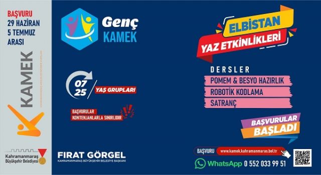 KAMEK Atölyeleri İlçelerde; Ücretsiz Kurslara Başvurular Başladı