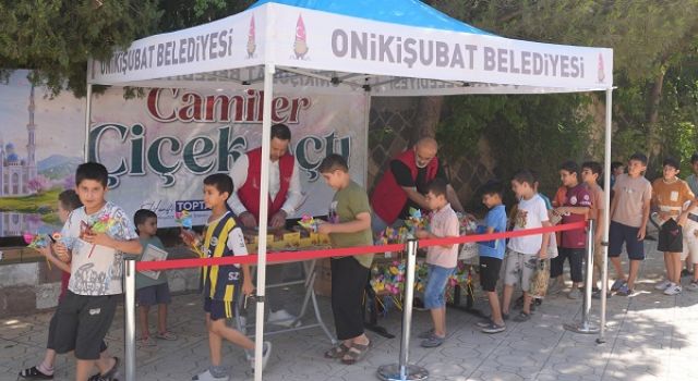 Onikişubat Belediyesi’nden Yaz Kur’an Kurslarına ‘Camiler Çiçek Açtı’ ile anlamlı destek