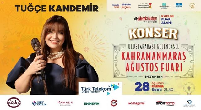 Ağustos Fuarı’nda Sahne Sırası Tuğçe Kandemir’in