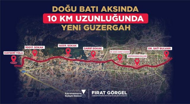 Başkan Görgel, Doğu-Batı Ulaşımını Güçlendirecek Çalışmaları Yerinde İnceledi