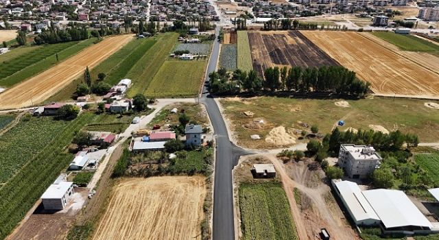 Elbistan’da Bir Yol Yatırımını Daha Tamamladı