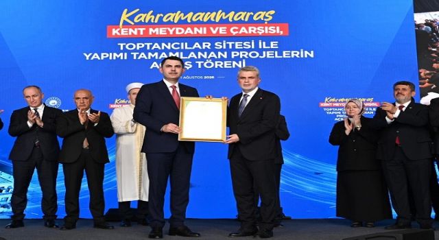 Kahramanmaraş’ın Yeniden İnşa Yolculuğunda 5 Yeni Eser Daha Hizmete Açıldı