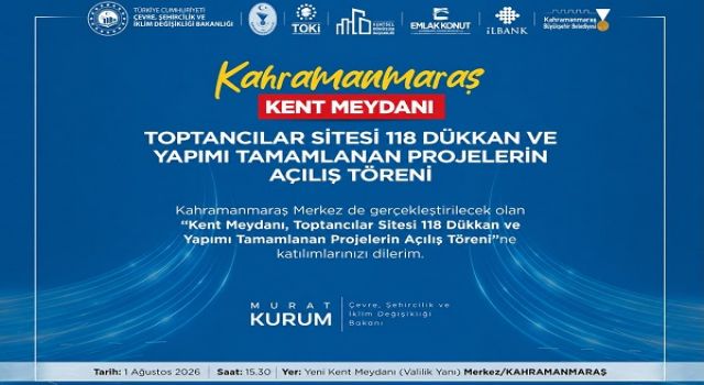Şehre Değer Katacak 5 Yatırım Daha Hizmete Giriyor