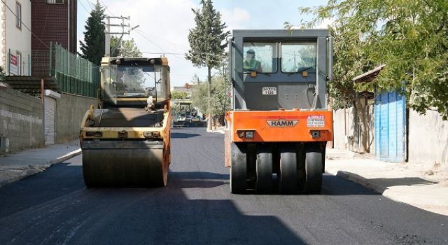 Büyükşehir, Şeyh Şamil’i Sokak Sokak, Cadde Cadde Sıcak Asfaltla Buluşturuyor