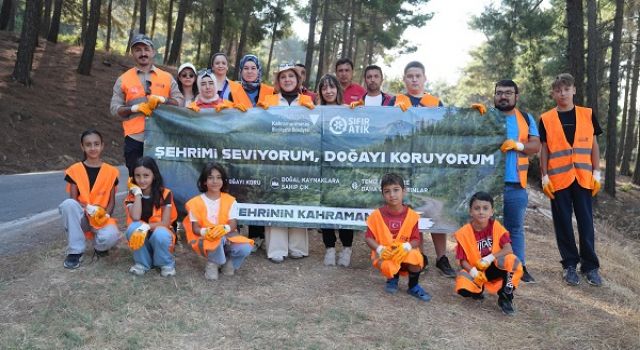 Büyükşehir ve Çevre Gönüllüleri Doğa İçin El Ele