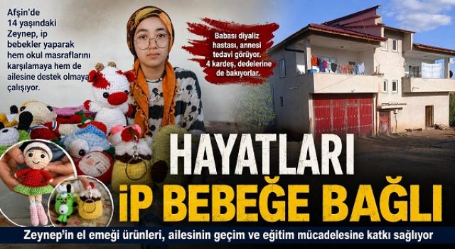 Hayatları ip bebeğe bağlı