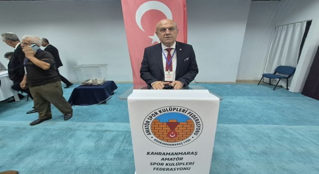 Kahramanmaraş ASKF’de Başkan Ekrem Karaoğlan güven tazeledi