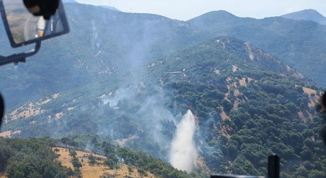 Kahramanmaraş’ta iki ayrı orman yangını kontrol altına alındı
