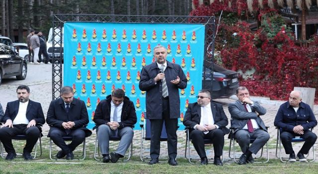 Başkan Toptaş, muhtarlarla Başkonuş Yaylası’nda buluştu