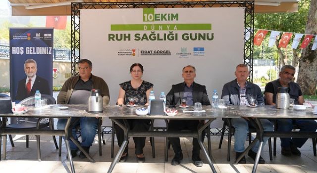 Büyükşehir, Dünya Ruh Sağlığı Günü’nde Gönüllere Dokundu