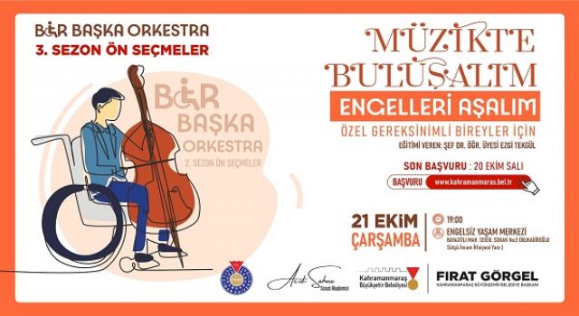 Büyükşehir’in “Bir Başka Orkestra”sı Yeni Seslerini Arıyor