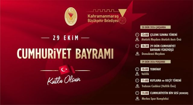 Cumhuriyet’in 103’üncü Yılı Büyük Bir Coşkuyla Kutlanacak