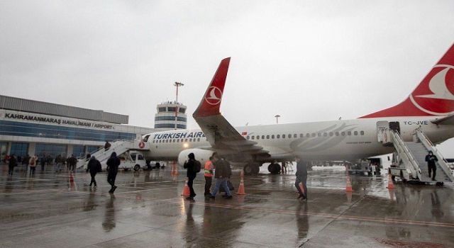 Kahramanmaraş Havalimanı Eylül ayında 32 bin 365 yolcuya hizmet verdi