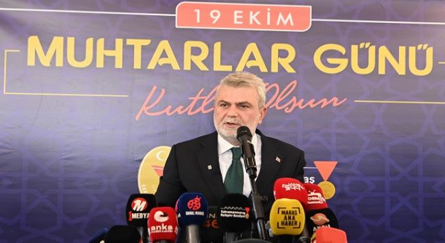 Kahramanmaraş’ta 19 Ekim Muhtarlar Günü Kutlandı