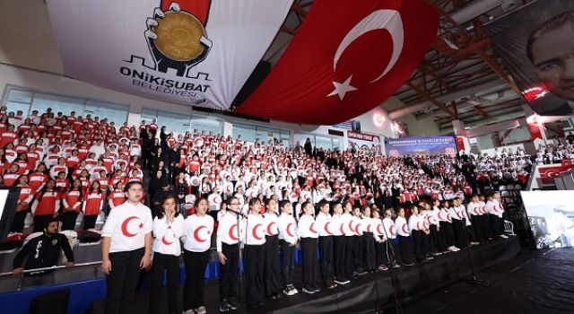ONİKİŞUBAT BELEDİYESİ’NDEN CUMHURİYET’İN 103. YILINA 1300 SESLİ DEV KONSER