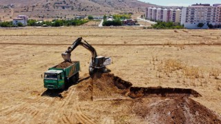 Afşin Millet Bahçesi’nde Çalışmalar Başladı