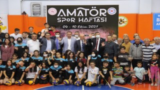 04-10 EKİM AMATÖR SPOR HAFTASI AÇILIŞ TÖRENİ İLE BAŞLADI