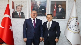 Güngör'den Güreş Federasyonu Başkanı Eroğlu'na Ziyaret