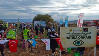 Yeşil Gözüm Hatıra Ormanı Açıldı