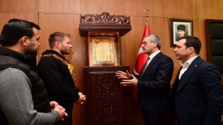 Başkan Güngör, Eroğlu ve Balaban’ı Ağırladı