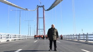 Ulaştırma ve Altyapı Bakanı Adil Karaismailoğlu, 1915 Çanakkale Köprüsü ve Malkara-Çanakkale Otoyolu İle İlgili Açıklama Yaptı