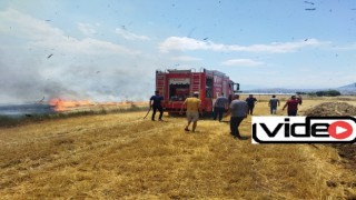 Kahramanmaraş İtfaiyesinin Anız Yangınıyla İmtihanı