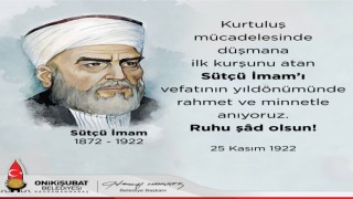 Başkan Mahçiçek, Vefatının 100’üncü Yıldönümünde Sütçü İmam’ı Andı