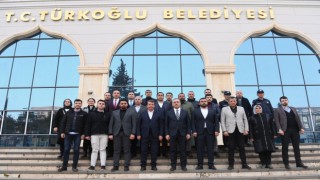 Başkan Güngör Türkoğlu İlçesinde Ziyaretlerde Bulundu, Türkoğlu'na Yeni Terminal Geliyor