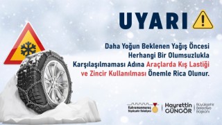 Kış Lastiği ve Zincir Uyarısı!