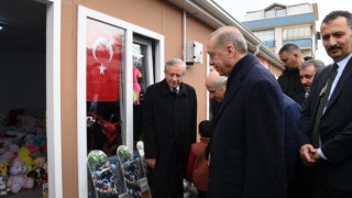 Güngör, Cumhurbaşkanı Erdoğan ile Kocaeli Çarşısı’nı Ziyaret Etti