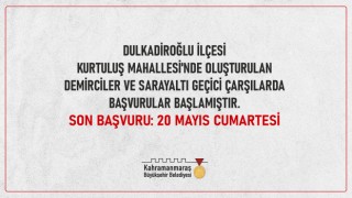 Demirciler ve Sarayaltı Geçici Çarşılarda Başvurular Başladı!
