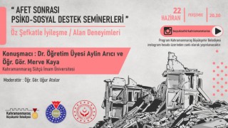 Psiko-Sosyal Destek Seminerleri ‘Öz Şefkatle İyileşme’yle Devam Edecek