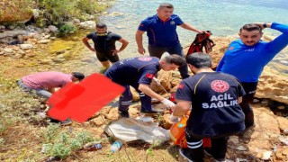 Serinlemek işin su göletine giren genç boğuldu 