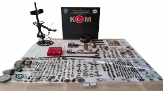 Kahramanmaraş’ta tarihi eser operasyonu 