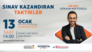 Gri Koç, Gençlere Sınav Kazandıran Taktikleri Anlatacak