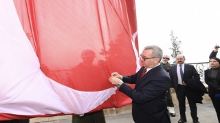 İstiklal Madalyası Şanlı Bayrağımızda Dalgalandı